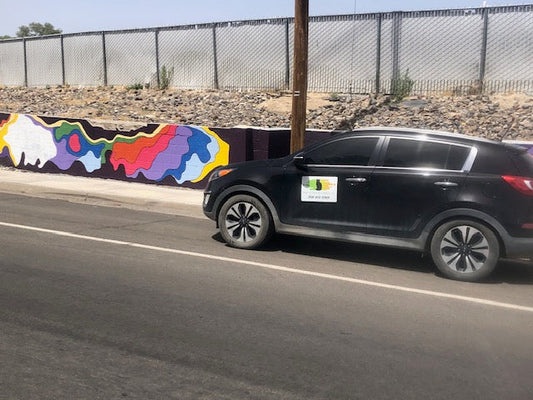 The Big One, Painting the Elko Fairgrounds Mural