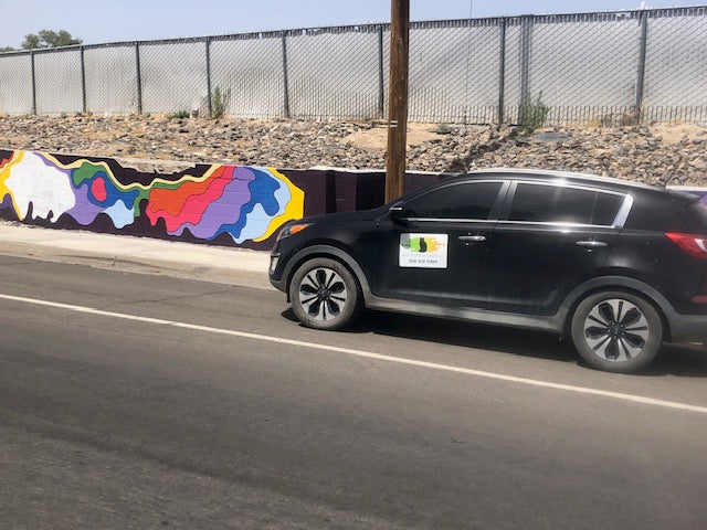 The Big One, Painting the Elko Fairgrounds Mural