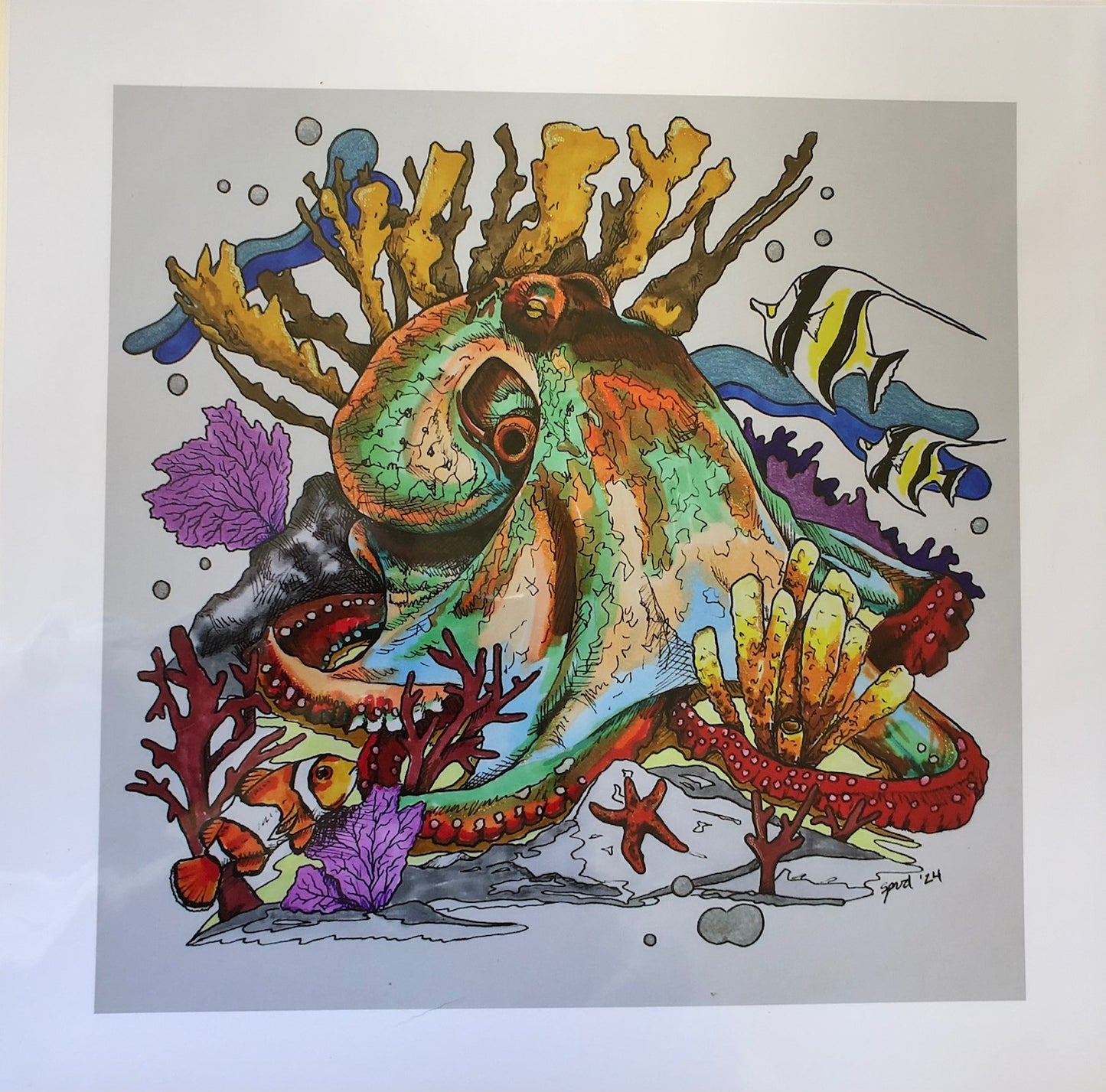 Octopus Garden Giclee Prints